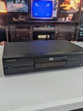 Pioneer DV-343 DVD Player Vintage – Tested Working (Tray Issue, No Remote)